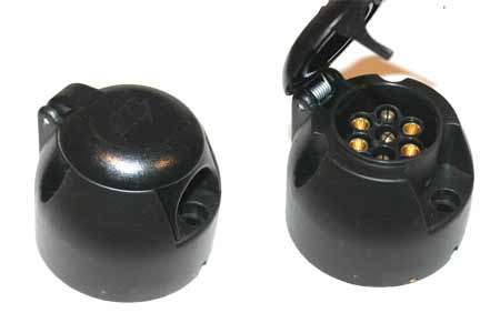 Mercedes W460 7-pin Trailer Socket.