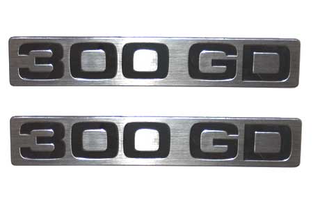 Mercedes W460 Mirror Badge 300GD.
