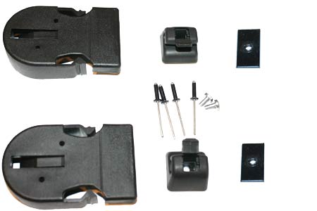 Mercedes G-Class Cargo Area Cover Installation Kit BLACK.