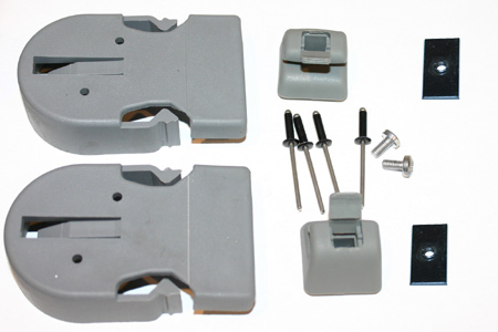 Mercedes G-Class Cargo Area Cover Installation Kit GREY.