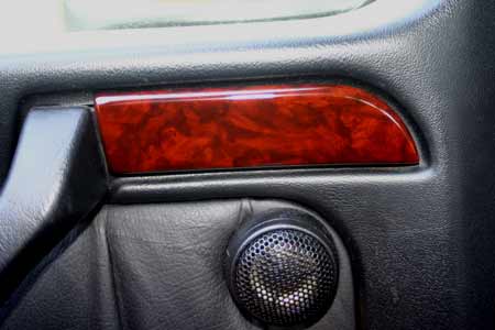 Mercedes G-Class Rear Door Decorative Strip Kit BURL WOOD.