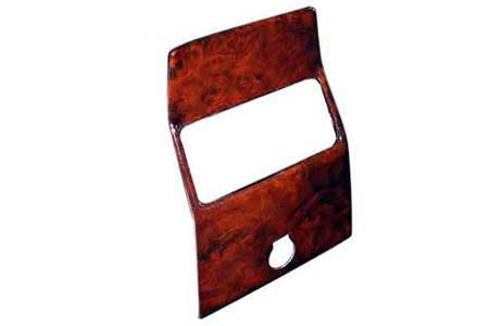 Mercedes G500 Middle Console Heater Panel BURL WOOD