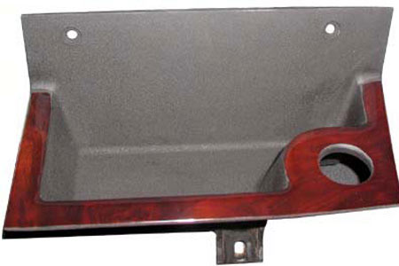 Mercedes G320, G500 Middle Console Tray         BURL WOOD